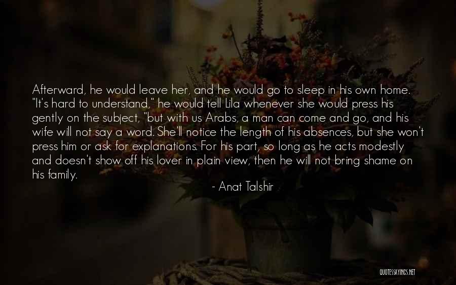 Life Lover Quotes By Anat Talshir