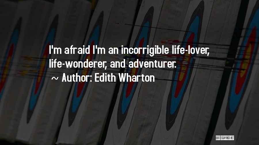 Life Lover Quotes By Edith Wharton