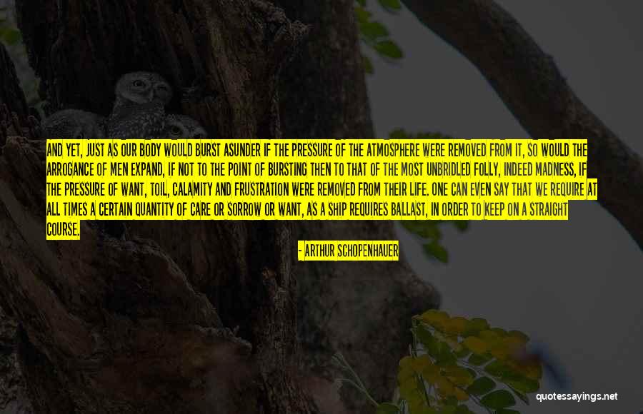 Life Madness Quotes By Arthur Schopenhauer Life Madness Quotes By Arthur Schopenhauer