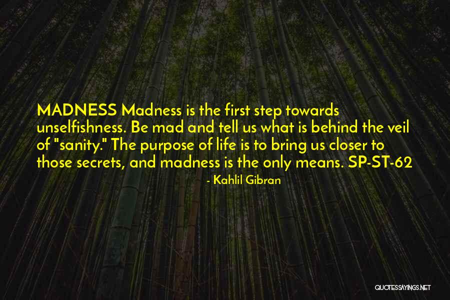 Life Madness Quotes By Kahlil Gibran