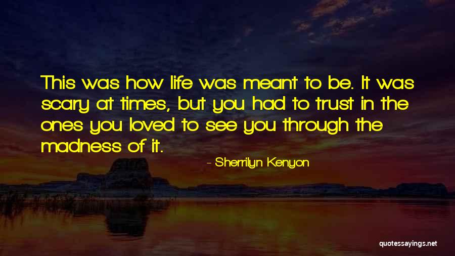 Life Madness Quotes By Sherrilyn Kenyon