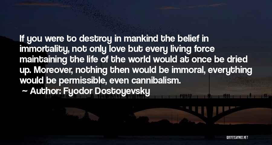 Life Mankind Quotes By Fyodor Dostoyevsky