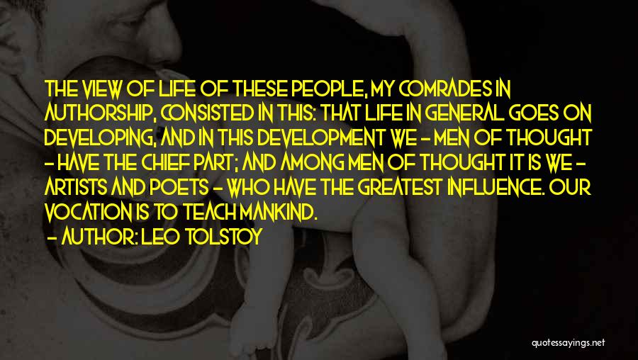 Life Mankind Quotes By Leo Tolstoy