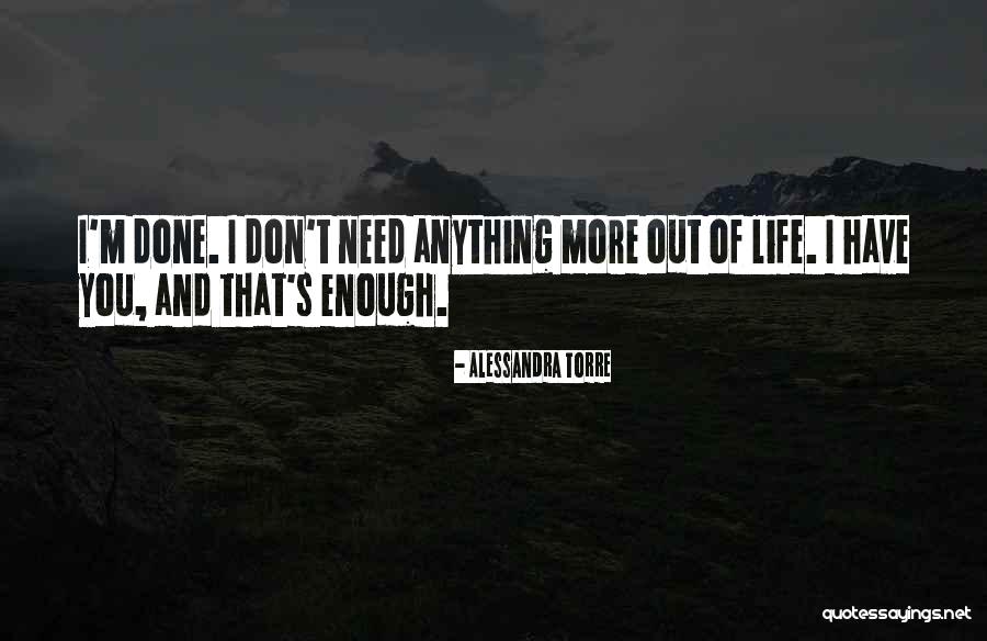 Life Mates Quotes By Alessandra Torre