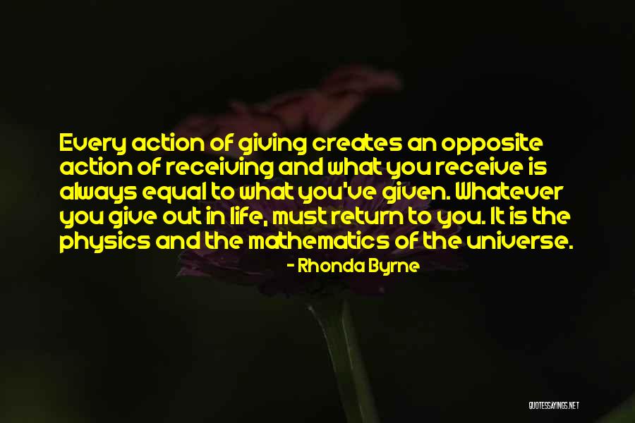 Life Mathematics Quotes By Rhonda Byrne Life Mathematics Quotes By Rhonda Byrne