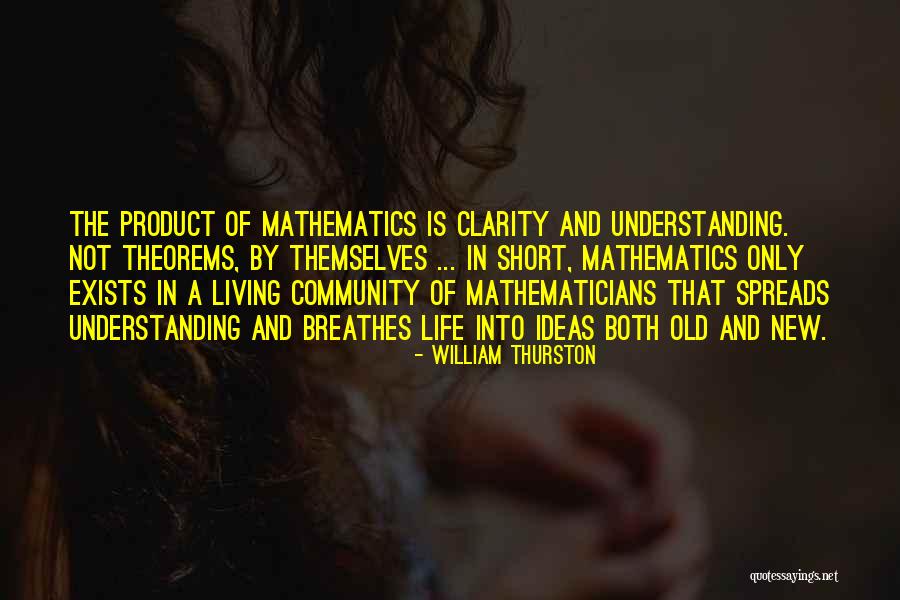 Life Mathematics Quotes By William Thurston Life Mathematics Quotes By William Thurston