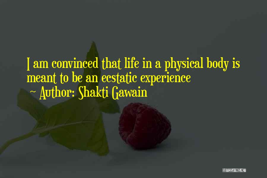 Life Meant To Be Quotes By Shakti Gawain