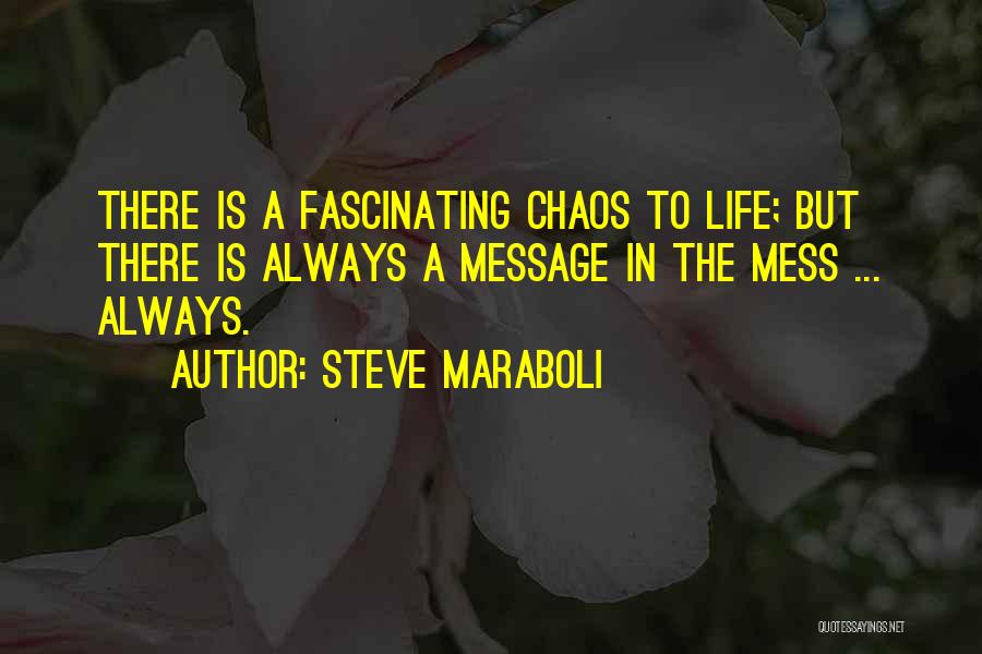 Life Mess Quotes By Steve Maraboli