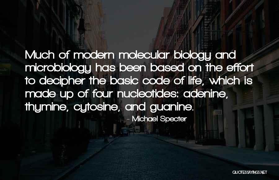 Life Microbiology Quotes By Michael Specter Life Microbiology Quotes By Michael Specter