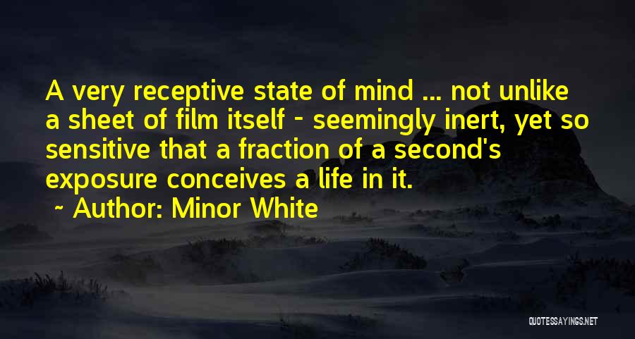 Life Minor Quotes By Minor White