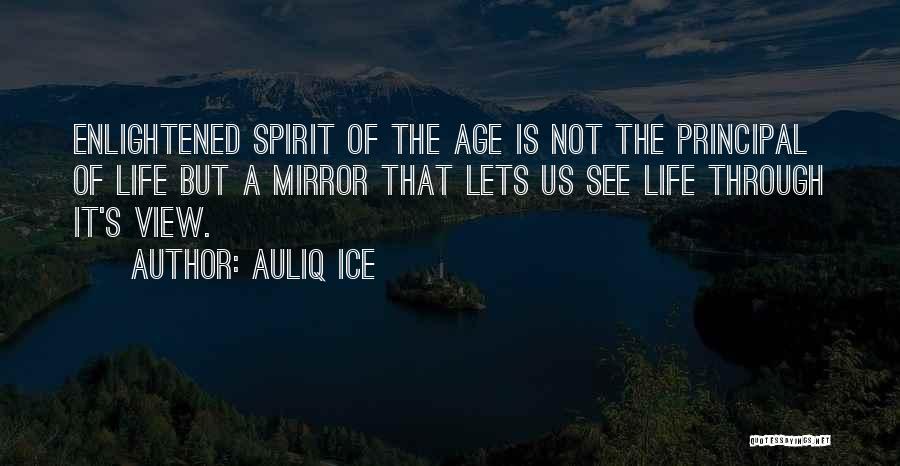 Life Mirror Quotes By Auliq Ice
