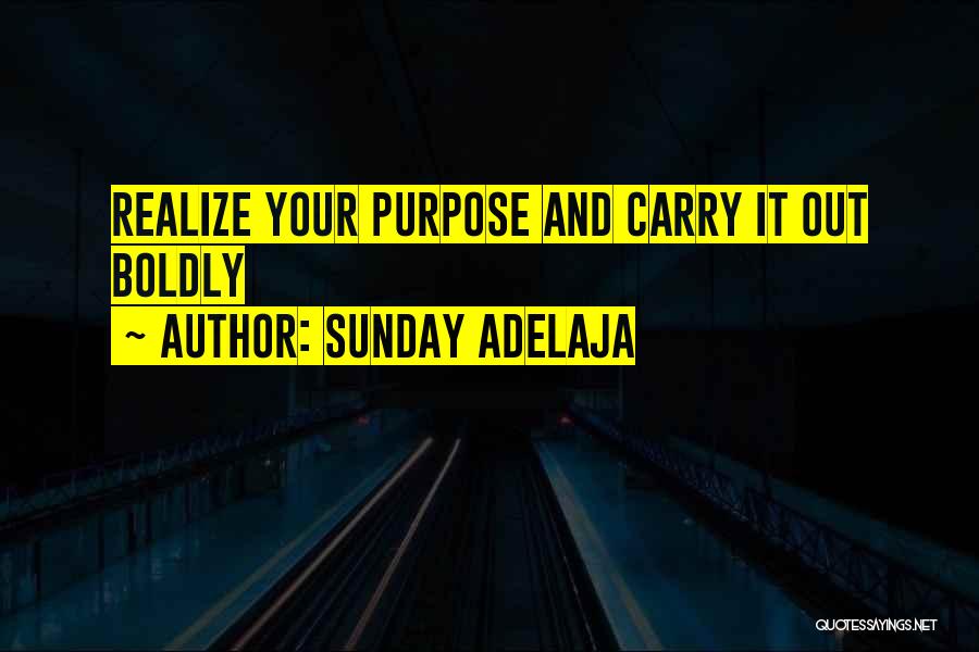 Life Mission Quotes By Sunday Adelaja