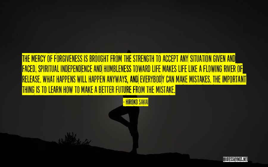 Life Mistakes And Learning Quotes By Hiroko Sakai Life Mistakes And Learning Quotes By Hiroko Sakai