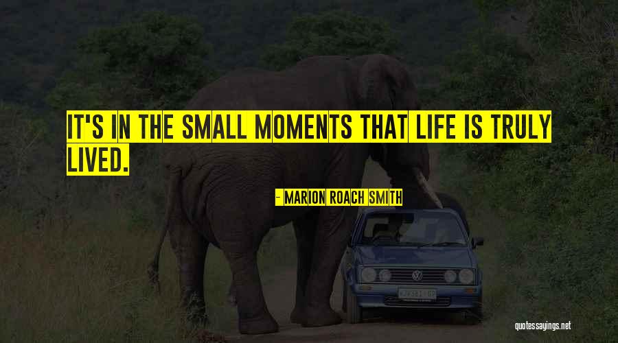 Life Moments Quotes By Marion Roach Smith