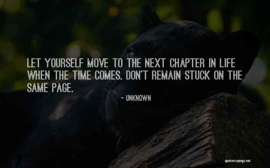 Life Move On Quotes By Unknown