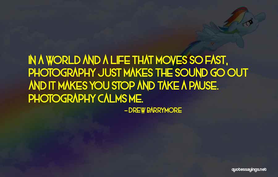 Life Moves Too Fast Quotes By Drew Barrymore