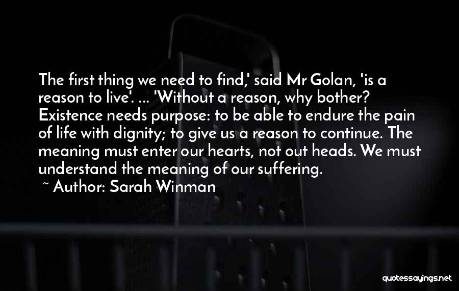 Life Must Continue Quotes By Sarah Winman