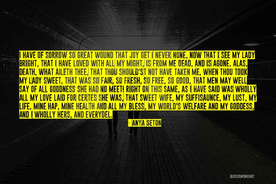 Life Never Fair Quotes By Anya Seton Life Never Fair Quotes By Anya Seton
