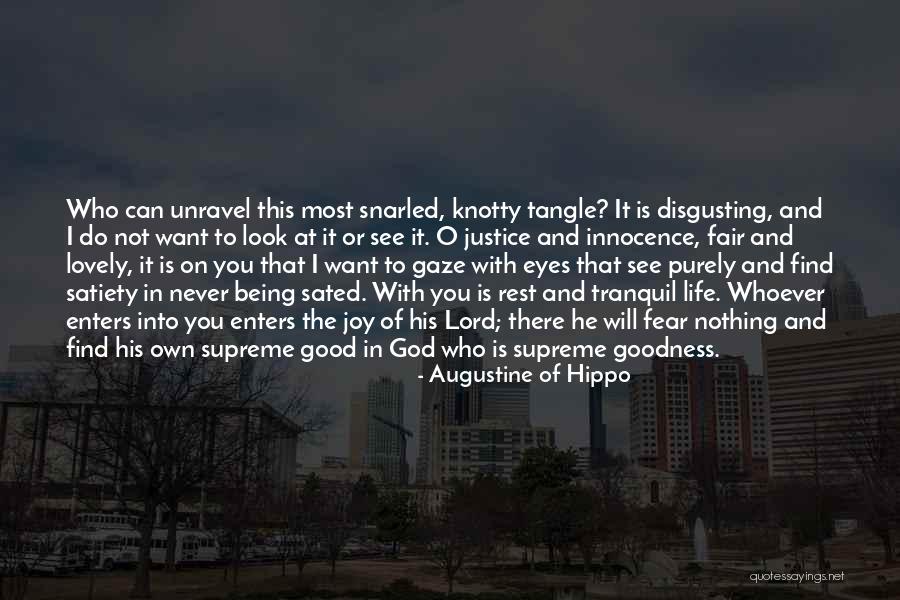 Life Never Fair Quotes By Augustine Of Hippo