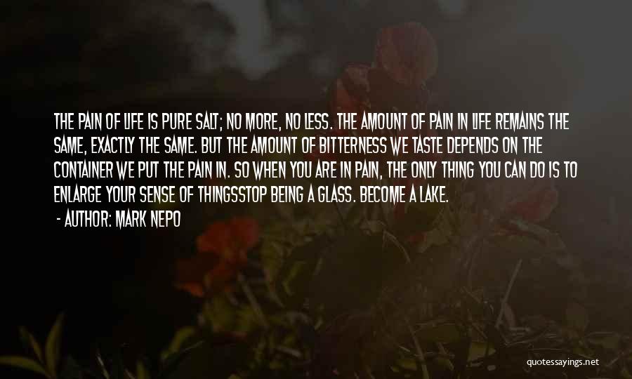 Life No Sense Quotes By Mark Nepo