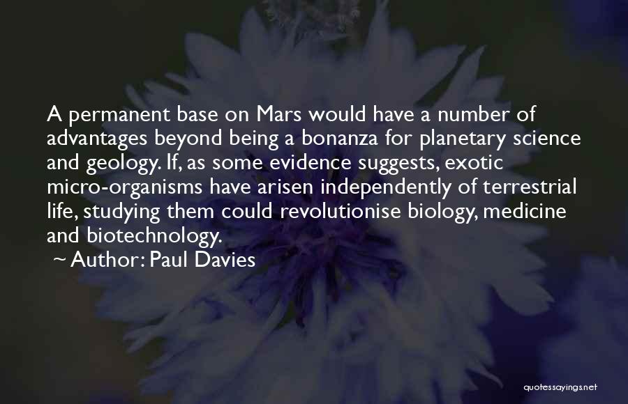 Life Not Being Permanent Quotes By Paul Davies