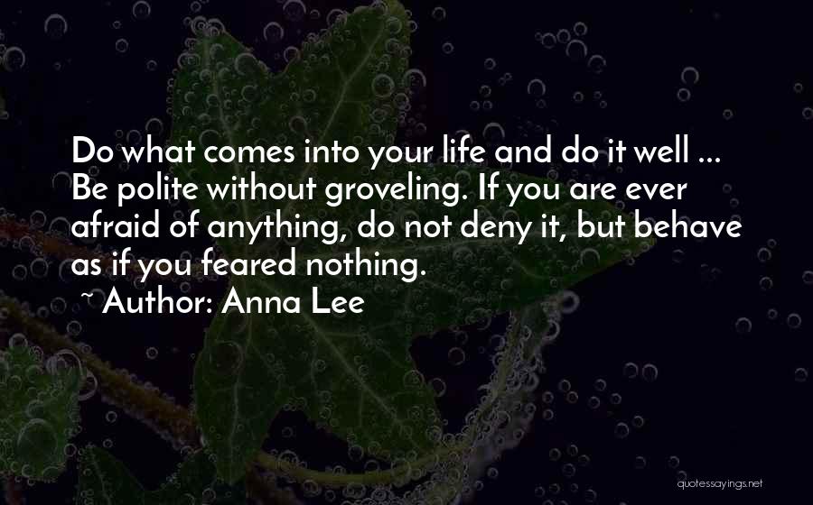 Life Nothing Without You Quotes By Anna Lee Life Nothing Without You Quotes By Anna Lee
