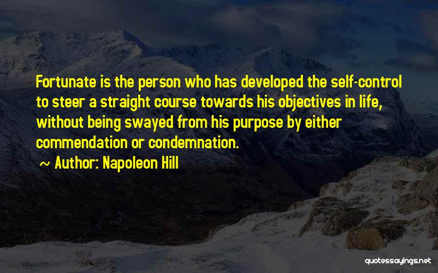 Life Objectives Quotes By Napoleon Hill