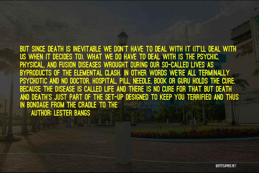 Life Of A Doctor Quotes By Lester Bangs