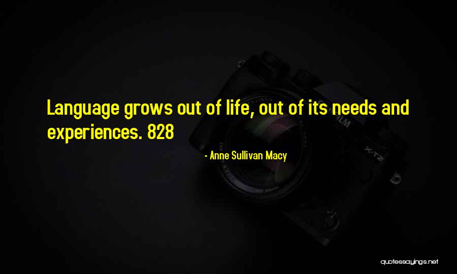 Life Of Language Quotes By Anne Sullivan Macy Life Of Language Quotes By Anne Sullivan Macy