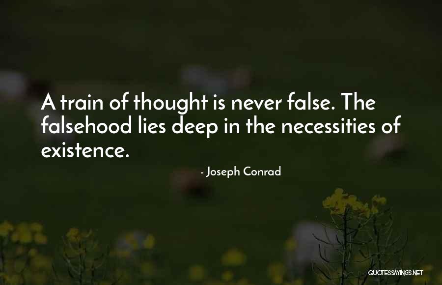 Life Of Lies Quotes By Joseph Conrad