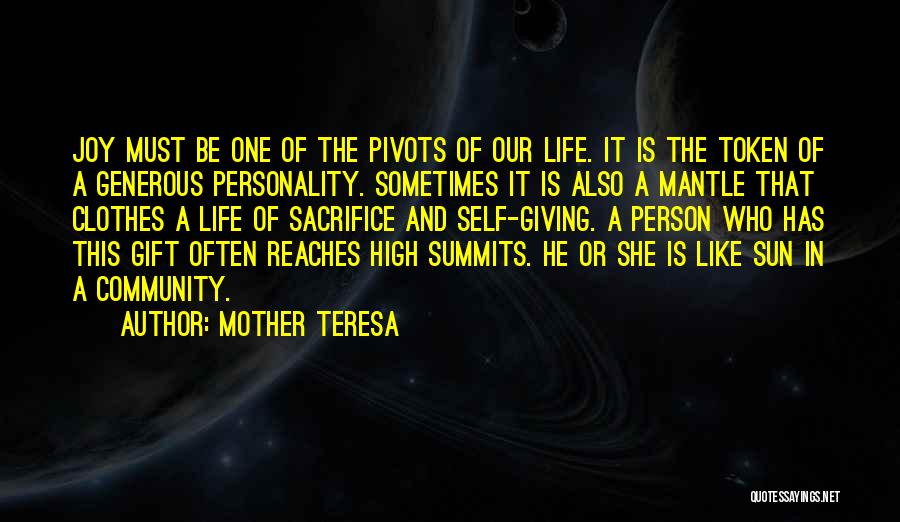 Life Of Mother Teresa Quotes By Mother Teresa