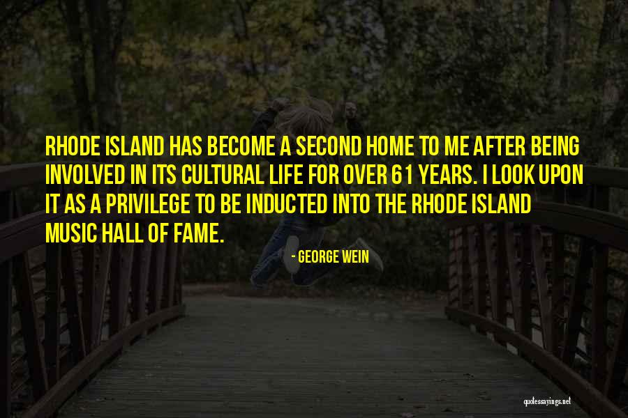 Life Of Music Quotes By George Wein Life Of Music Quotes By George Wein