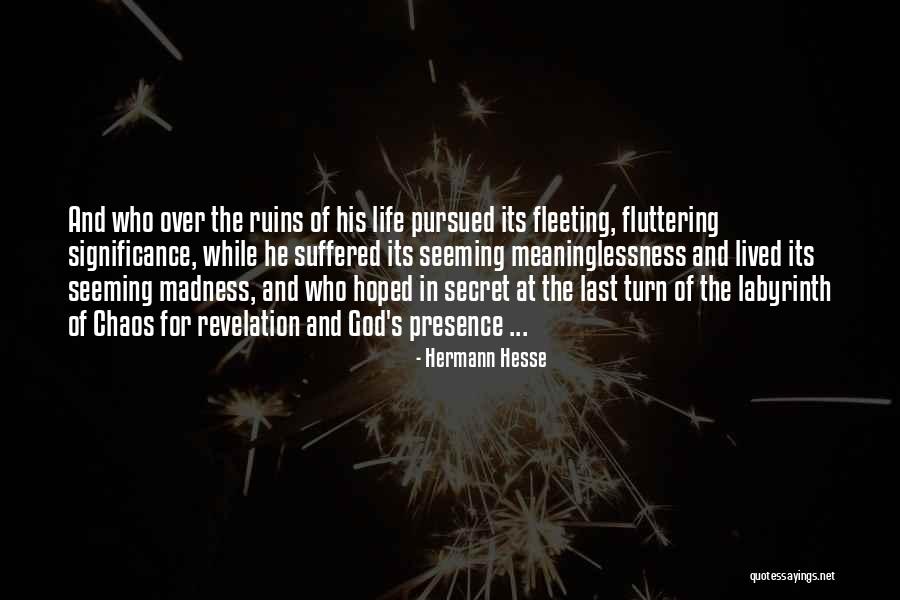 Life Of Significance Quotes By Hermann Hesse Life Of Significance Quotes By Hermann Hesse