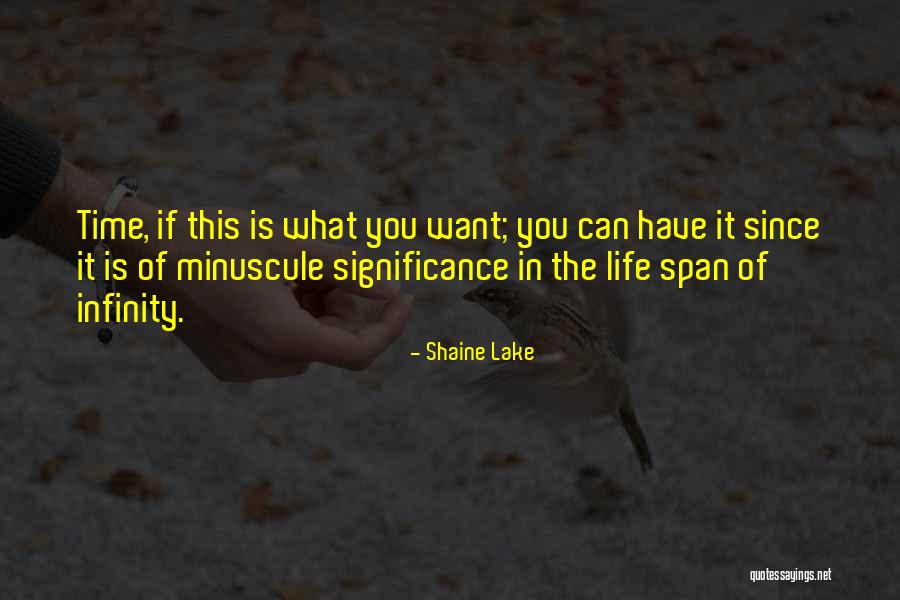 Life Of Significance Quotes By Shaine Lake Life Of Significance Quotes By Shaine Lake
