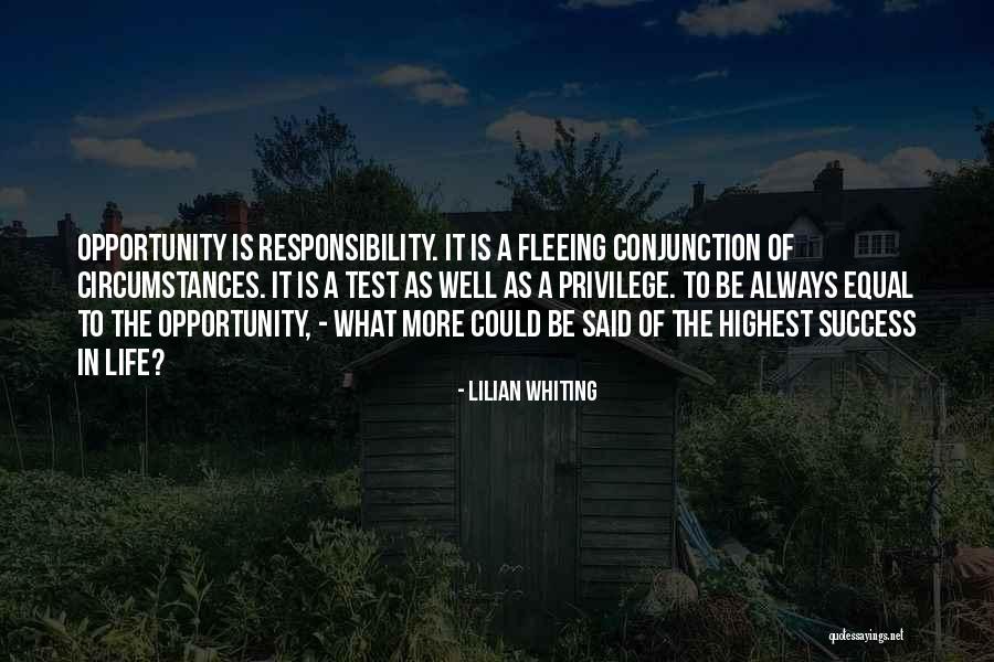 Life Of Success Quotes By Lilian Whiting Life Of Success Quotes By Lilian Whiting