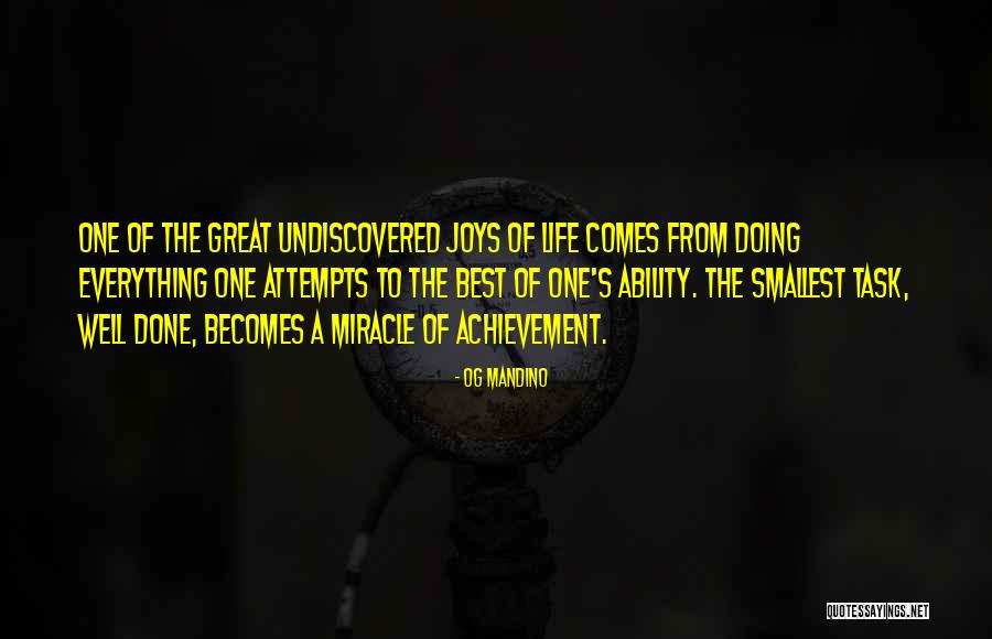 Life Of Success Quotes By Og Mandino Life Of Success Quotes By Og Mandino