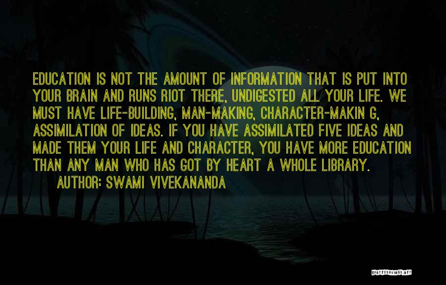 Life Of Swami Vivekananda Quotes By Swami Vivekananda