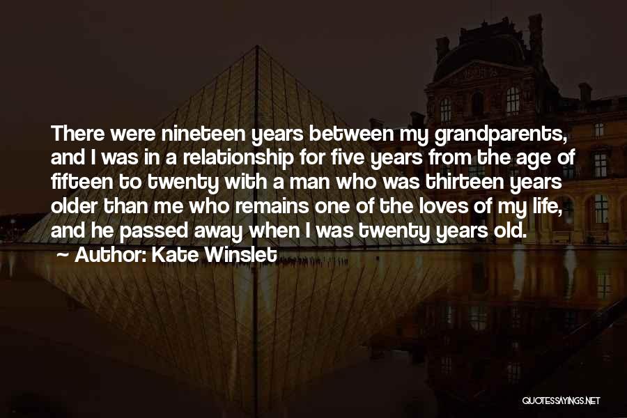 Life Old Age Quotes By Kate Winslet