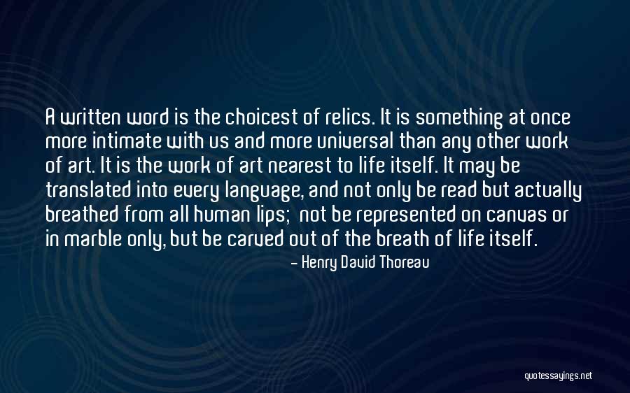 Life On Canvas Quotes By Henry David Thoreau Life On Canvas Quotes By Henry David Thoreau