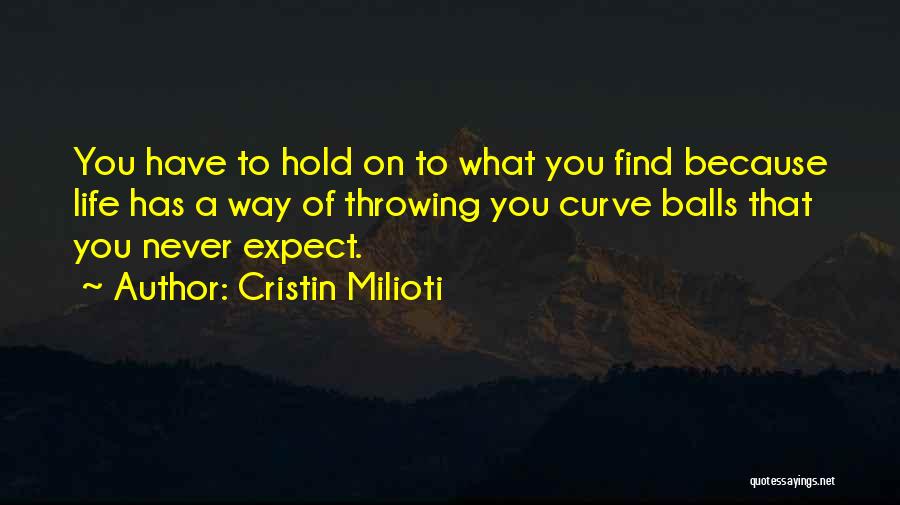 Life On Hold Quotes By Cristin Milioti