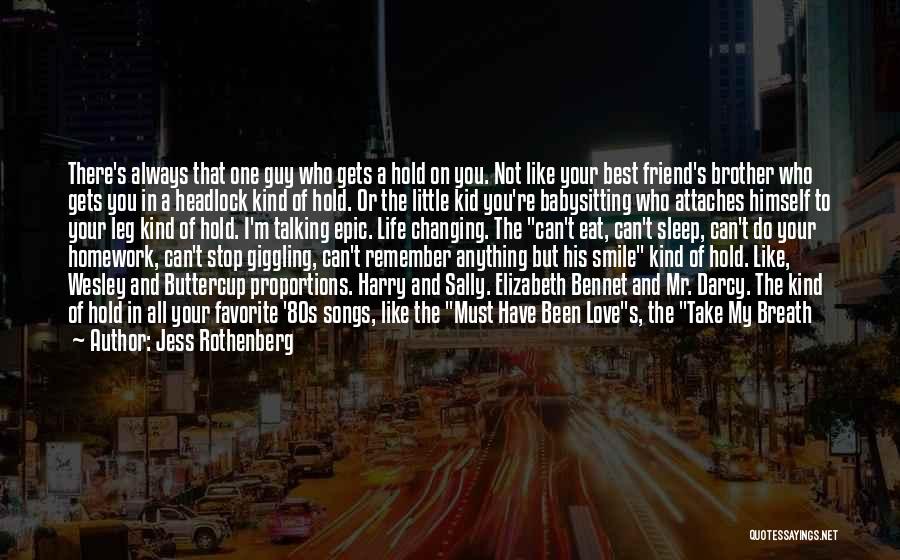 Life On Hold Quotes By Jess Rothenberg