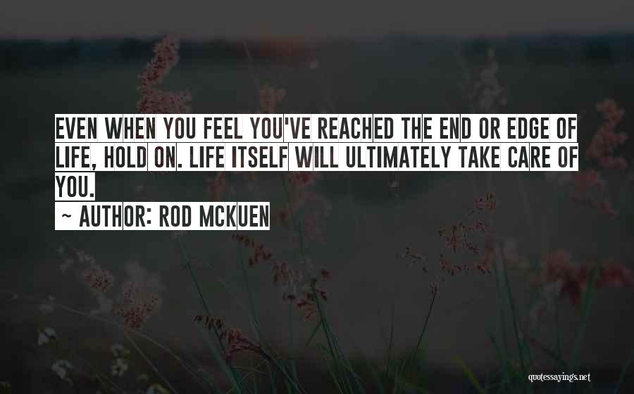 Life On Hold Quotes By Rod McKuen
