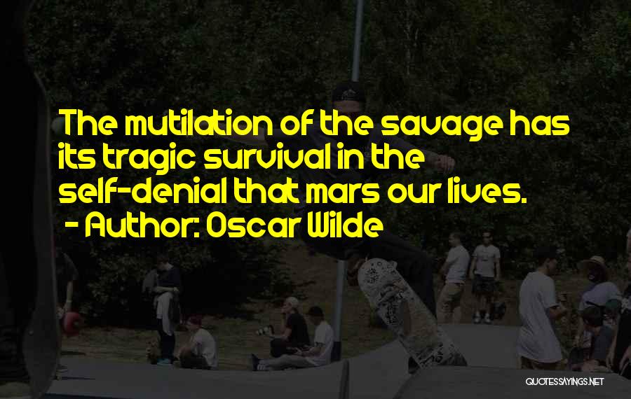 Life On Mars Us Quotes By Oscar Wilde