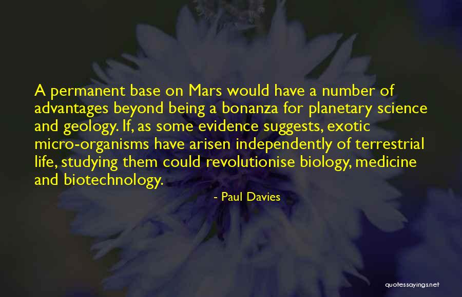 Life On Mars Us Quotes By Paul Davies Life On Mars Us Quotes By Paul Davies