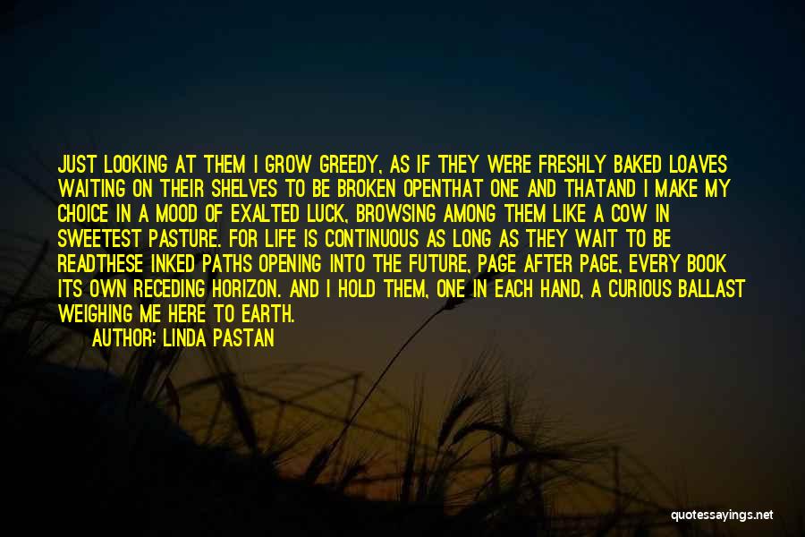 Life Open Book Quotes By Linda Pastan