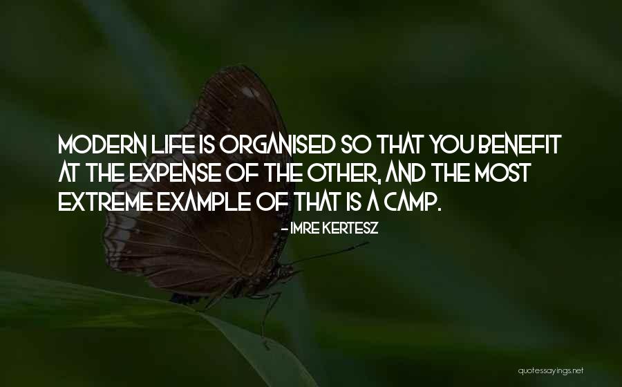 Life Organised Quotes By Imre Kertesz Life Organised Quotes By Imre Kertesz