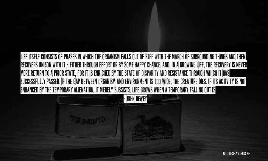 Life Out Of Balance Quotes By John Dewey Life Out Of Balance Quotes By John Dewey