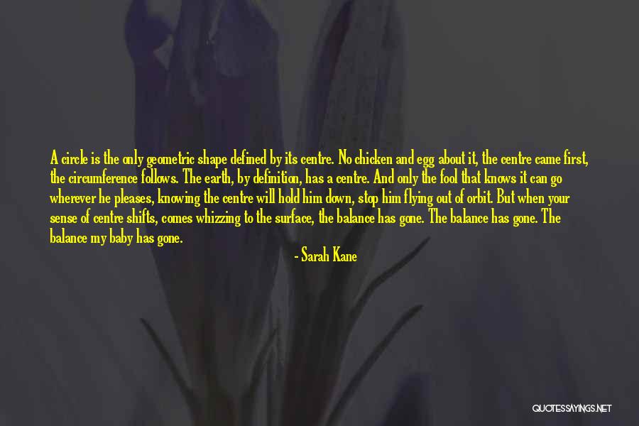 Life Out Of Balance Quotes By Sarah Kane