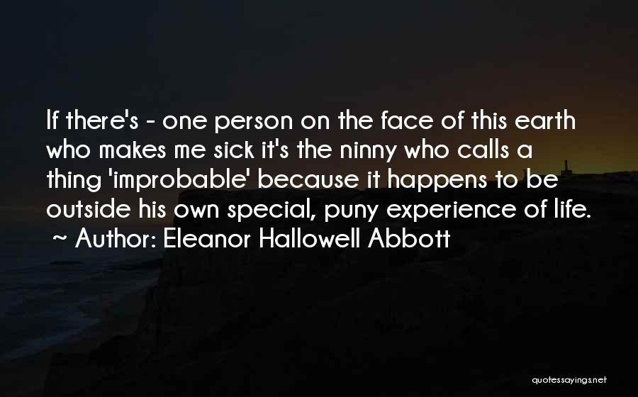 Life Outside Earth Quotes By Eleanor Hallowell Abbott