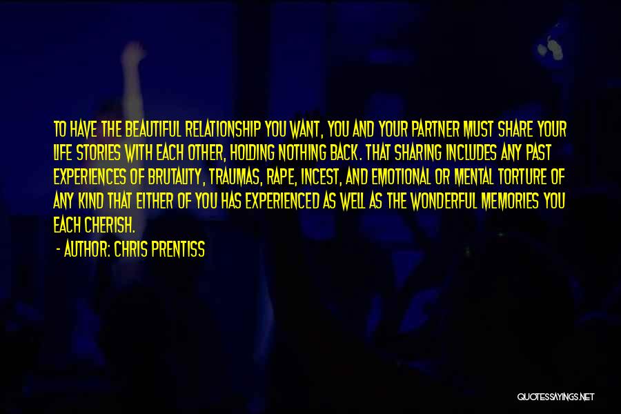 Life Partner Love Quotes By Chris Prentiss